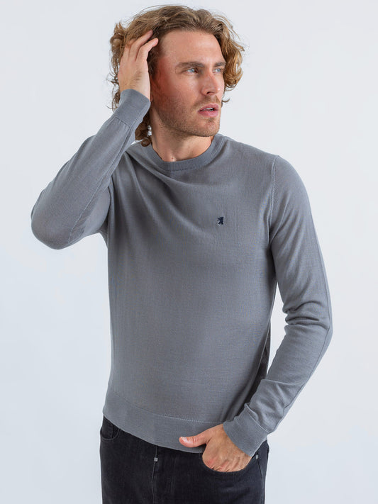 Maglia Girocollo Lana Merino