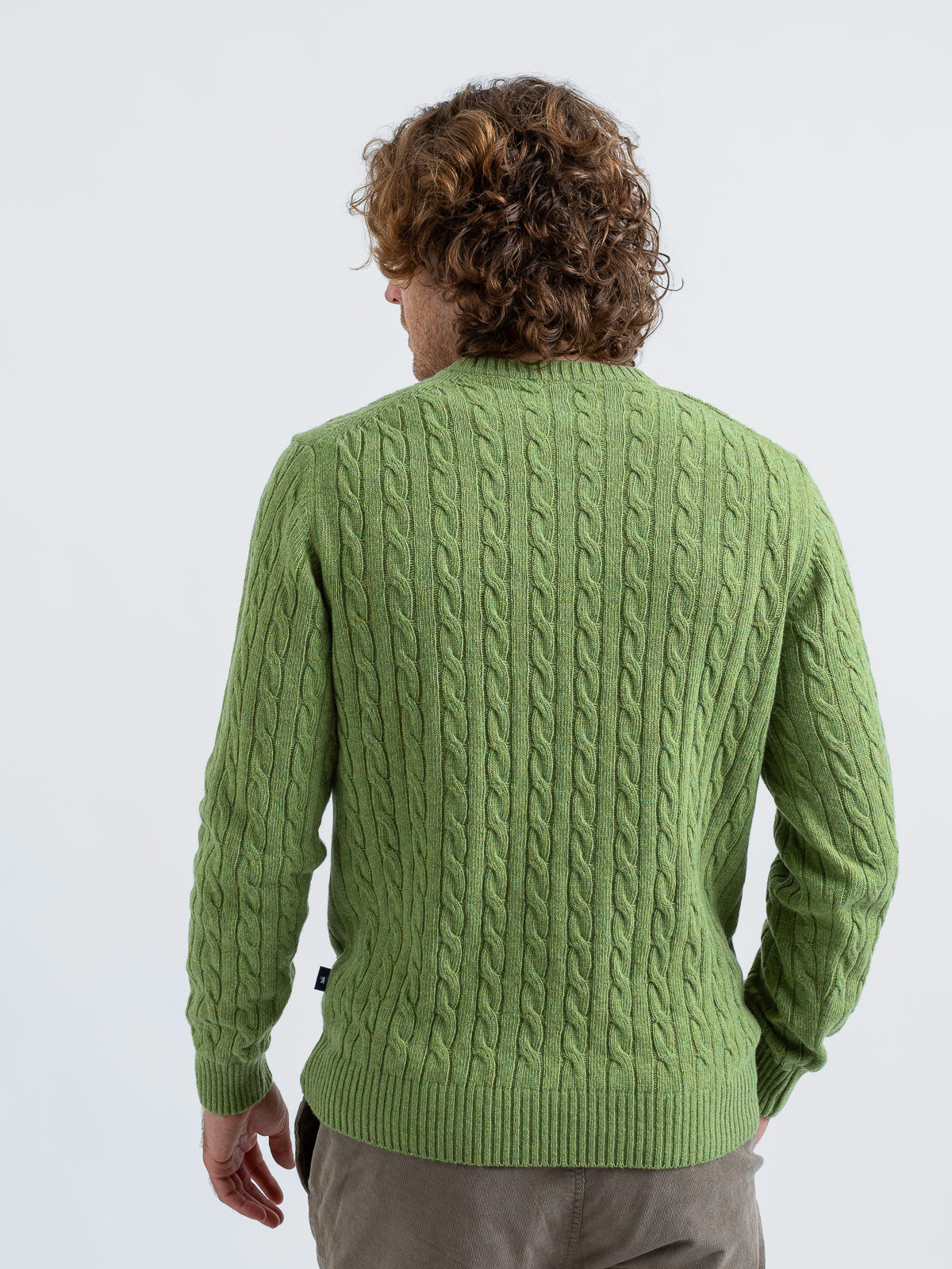 Maglia Girocollo a Trecce