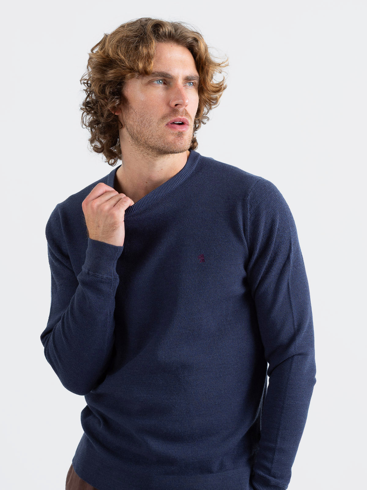 Maglia Girocollo a Maniche Lunghe