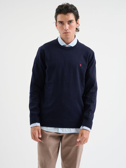 Maglia girocollo rasata