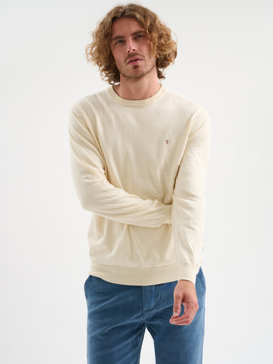 Maglia girocollo rasata